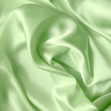 Load image into Gallery viewer, Apple Green Satin Pillow Case. Women, Girls. Feel Like The Princess